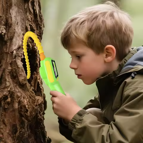 Kids Endoscope with Light Nature Exploration Inspection Camera Birthday Gifts for Kids 4 5 6 7 8 9 1
