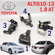 Genuine Set (4 Pieces) Engine Mount Rubber-Gear TOYOTA ALTIS ZRE14 Year 2010-2013 1.8 L Duo (2ZRFE) 
