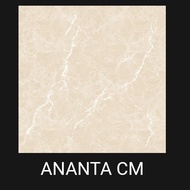 Granit merk Arna UK 60x60cm tipe Ananta Cream & Ananta White untuk lantai atau dinding warna cream d