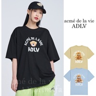 [acme de la vie] OVERSIZED ADLV TEDDY BEAR (BEAR DOLL) SHORT SLEEVE T-SHIRT BLACK SKYBLUE BEIGE acme