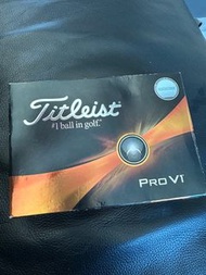 Titleist Pro V1  白色 原盒