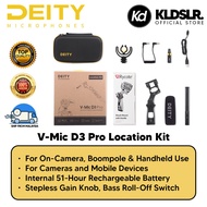 Deity Microphones V-Mic D3 Pro Camera-Mount Shotgun Microphone with Location Recording Bundle