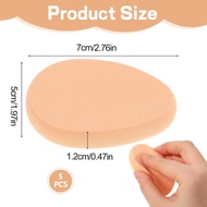 5 PCS Span Solekan Rata untuk Foundation, Span Foundation Licin, Span Foundation Warna Beige, Span S