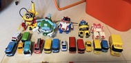 Paw Patrol, Super Wings, Robocar Poli, Tayo 玩具車