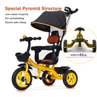 4 In 1 Stroller Bike Kids Tricycle Kids Bike For Kids 3 Wheels Stroller Trolley Children Tricycle