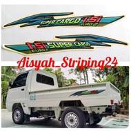 Sticker Striping List Body Carry Pick Up 1.5 1500 cc Super Cargo Euro Futura Pickup Halfbox