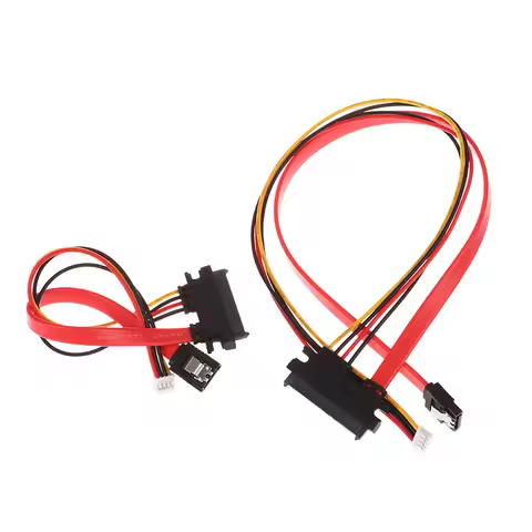 New Sale 20/30/40cm Mini 4Pin+ SATA Power Cable 22(15+7)Pin to PH2.0/3.0 Hard Disk Optical Drive Dat