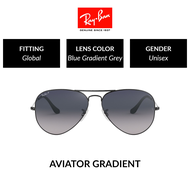Ray-Ban AVIATOR LARGE METAL  RB3025 004/78  Unisex Global Fitting  POLARIZED Sunglasses  Size 62mm