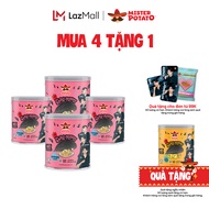 COMBO 4 KHOAI TÂY MISTER POTATO GHOST PEPPER VỊ ỚT CARBONARA 40G