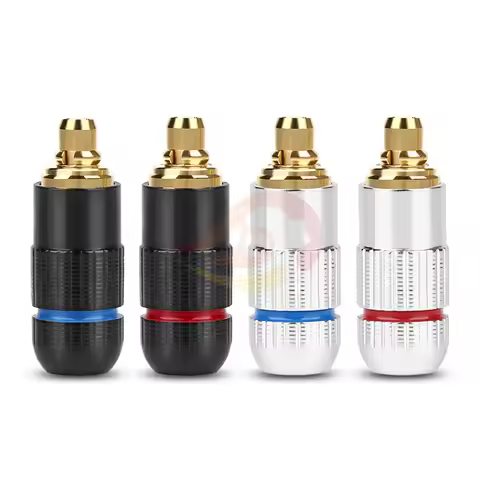 Audiophile MMCX Connectors Gold Plated Copper For Shure IE300 IE600 IE900 DIY Earphone Pins Jack Aud