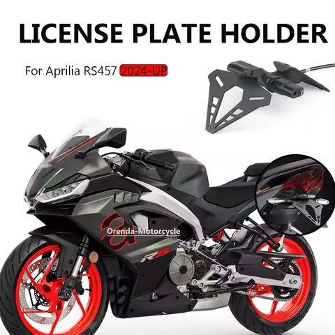 2024 2025 Motorcycle Accessory License Plate Frame Holder Tailstock Bracket Kit Rear Short Tail Stoc