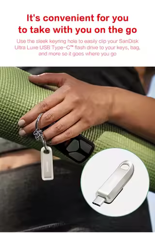 USB 3.2 Original Pen Drive Metal SanDisk 64GB 128GB 256GB USB Flash Drive Max 400Mb/s Flash Memory S