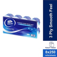[East Malaysia] Vinda Deluxe Smooth Feel Toilet Tissue (8 Rolls)