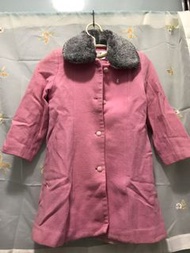 Roberta di Camerino 女童 女孩 大衣 大衣外套 外套 休閒外套 粉色外套 尺寸:120 兒童 女孩外套 大衣