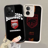 HK-53 Borneo fc Shockproof Casing for Black and White Silicone OPPO Realme Reno Narzo 13F C67 F25 11