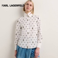 KARL LAGERFELD - DISNEY X KL ALL-OVER PRINT BLOUSE A3W11034