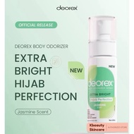 Deorex Body Odorizer Spray Extra Bright Hijab Perfection Jasmine SCENT 60ml | Antiperspirant Deodora