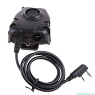 jenniferag.my Z-tactical  Headset PTT For  TH-D7 TH-D7A TH-D7AG TH-D7E TH-F6 TH-F6A TH-F7 TH-F7E Hea