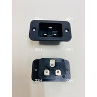 MNI-120C 3PIN IEC CHASIS PLUG (16A)