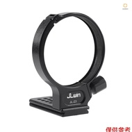 JLwin JL-23 82mm Tripod Mount Ring with 80mm Quick Release Plate 1/4in & 3/8in Threaded Holes Compat