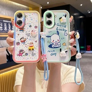 Casing For Redmi A5 / POCO C71 TPU Casing XX2TYGZ1 Stereo patung cantik telefon bimbit.