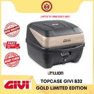 Top Case Box Givi Gold Limited Edition Top Box Givi B32 Monolock Top Case LIMITED EDITION