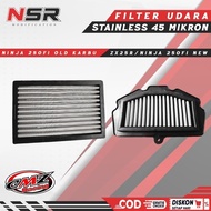 Stainless Air FILTER NINJA 250FI CARBON OLD/NEW ZX25R ZX250R