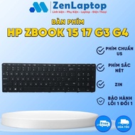 HP Zbook 15 G3, 15 G4, Zbook 17 G3, 17 G4 Laptop Keyboard - US Key Standard