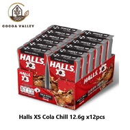 Halls XS Sugar Free Candy Cola Chill (12.6g x 6pcs)