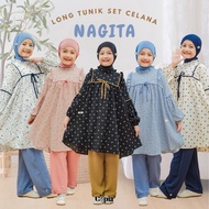 One Set Muslimah Stlan Baby Girl Cute Muslim Children's Clothes Girls' Suits 2 3 4 5 6 7 8 9 10 11 1