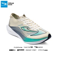 HIJAU 910NINETEN HAZE STRIKE PRO Running Shoes - IVORY WHITE GREEN / BLACKTOSCA