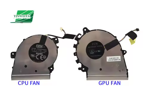 BAZA0505R5H Y005 DFS150705BR0T FL06 DFS150705AF0T FKGH DFS150705BR0T FKJH Fan For Lenovo Yoga 530-14