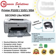 Printer Laserjet 1102/ P1102 Second / Seken Tinggal Digunakan + Toner
