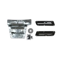 4 Pieces Bonnet Vent Cover for Lancer CZ No Painting Hood Trim for Evo 10 with Screws for EVO X Hood