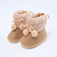 Newborn Toddler Warm Boots Winter First Walkers baby Girls Boys Shoes Soft Sole Fur Snow Booties Kid