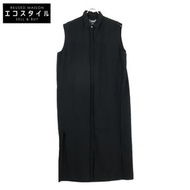 Chaos 24SS CH209102ER 黑色亞麻混紡沙漠襯衫裙 F