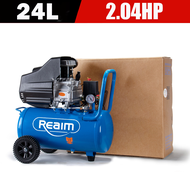 REAIM Mesin Kompresor Angin Listrik 2.45HP Kompresor Angin 50L compressor Direct Connected Kompresor