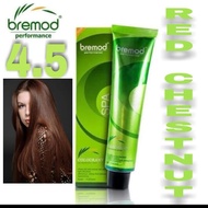 Bremod hair color RED CHESNUT 4.5 Hair Dye