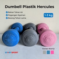 Dumbell Plastic Fitness Barbell 1 kg