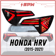 Honda HRV Vezel (2015 to 2021) HR-V Tail Lamp Tail Light (Y-Design) Taillamp Taillight LED Running S