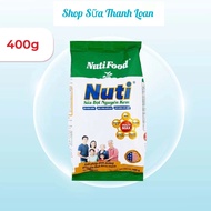 (HSD T5-2027) Sữa Bột Nguyên Kem Nutifood Túi 400g.