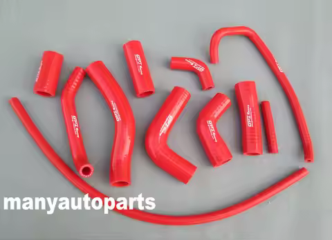 Silicone radiator hose For Yamaha YZF R6 R 6 2006-2018 07 08 09 10 11 12 2014 2015 2016 2017 RED/BLU