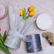 抱抱筒鬱金香材料包  極度花燥 永生花 花禮