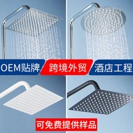 304 Stainless Steel Shower Sprinkler Top Sprinkler Hotel Hotel Shower Head Shower Black White Shower