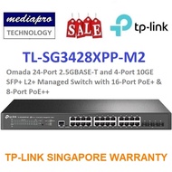 TP-LINK TL-SG3428XPP-M2 Omada 24-port 2.5G  4-port 10GE SFP+ L2+ Managed Switch with 16-PoE+ &amp; 8-PoE+ SG3428XP-M2