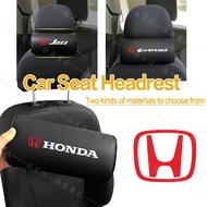 Car Neck Headrest Cushion Memory Foam For Honda City Jazz Beat Civic Vario Accord Hrv Fit Freed Universal Seat Pillow  Interior Accessories