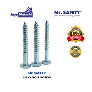 Mr Safety Hexagon Screw - Wood Screws (Small Pack Packaging)