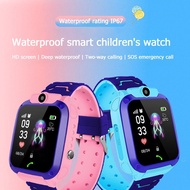 Q12 Kids Smart Watch Children Phone Jam Tangan Telefon Budak Lelaki Smart watch Location Call Voice 
