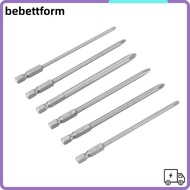 LUCKY 10pcs Screwdriver Bit Set, 1/4 Inch Hex Shank S2 Steel Cross Head Screwdriver Bits, Durable 10