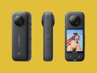 Insta360 x3  2pcs 90% new 好新 無花  鏡頭 電池 battery 全景 360 運動相機 oneX x5 x4 